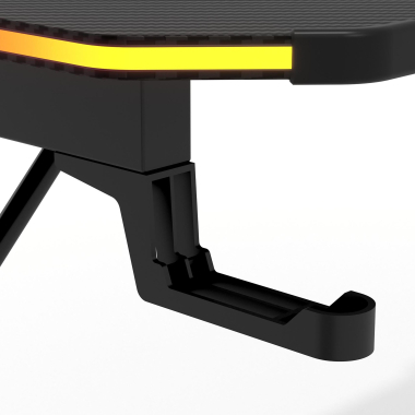 gaming desk black tempest 8