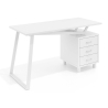 Orbit design desk with drawer unit