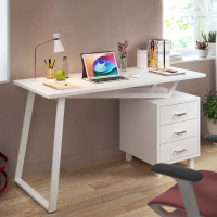 Orbit design desk with drawer unit