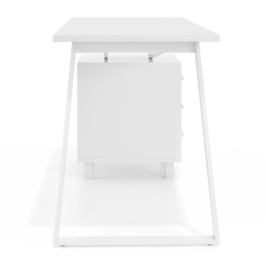 computer desk white orbit 4