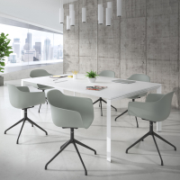 Alice meeting chair, pyramidal base
