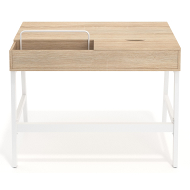 computer desk white opal 7