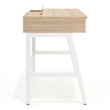 computer desk white opal 6