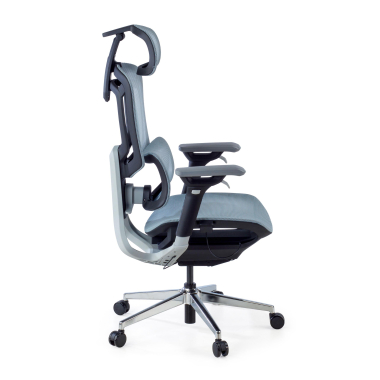 ergonomic chair blue valkyr mesh 4d adjustable armrests double lumbar support headrest 7
