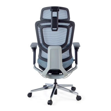 ergonomic chair blue valkyr mesh 4d adjustable armrests double lumbar support headrest 11