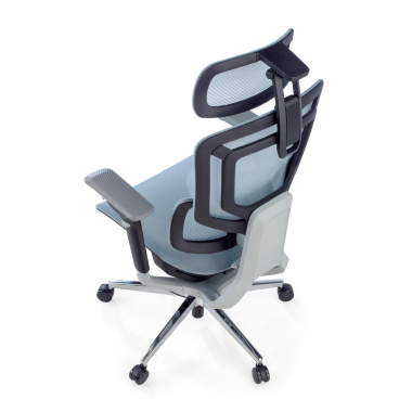 ergonomic chair blue valkyr mesh 4d adjustable armrests double lumbar support headrest 12
