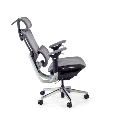 ergonomic chair gray valkyr mesh 4d adjustable armrests double lumbar support headrest 10