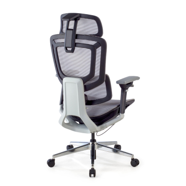 ergonomic chair gray valkyr mesh 4d adjustable armrests double lumbar support headrest 11