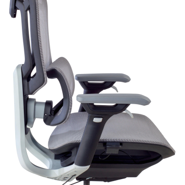 ergonomic chair gray valkyr mesh 4d adjustable armrests double lumbar support headrest 13