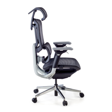 ergonomic chair black valkyr mesh 4d adjustable armrests double lumbar support headrest 8