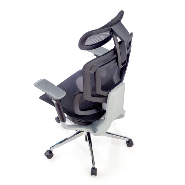 ergonomic chair black valkyr mesh 4d adjustable armrests double lumbar support headrest 12