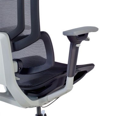 ergonomic chair black valkyr mesh 4d adjustable armrests double lumbar support headrest 9