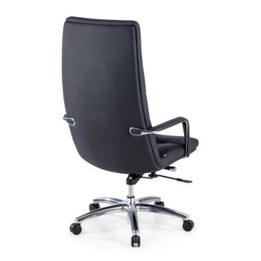 office chair black goteborg natural skin fixed armrests 9