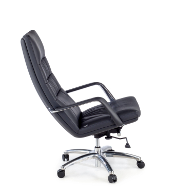 office chair black goteborg natural skin fixed armrests 7