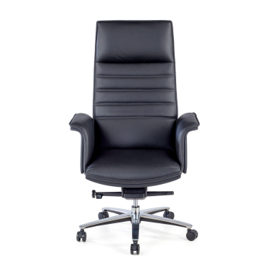 office chair black essen natural skin fixed armrests 3