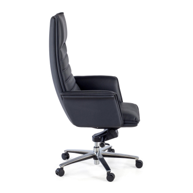 office chair black essen natural skin fixed armrests 6