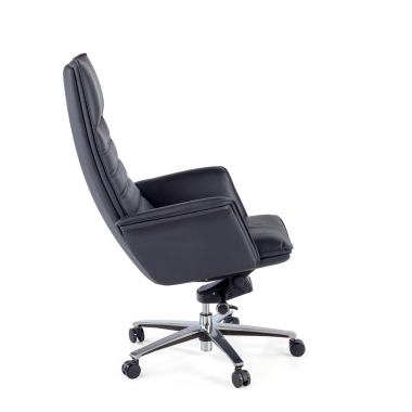 office chair black essen natural skin fixed armrests 7