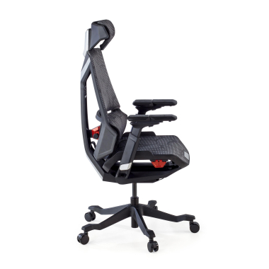 gaming chair gray blooddragon mesh 6d adjustable armrests lumbar support headrest 9