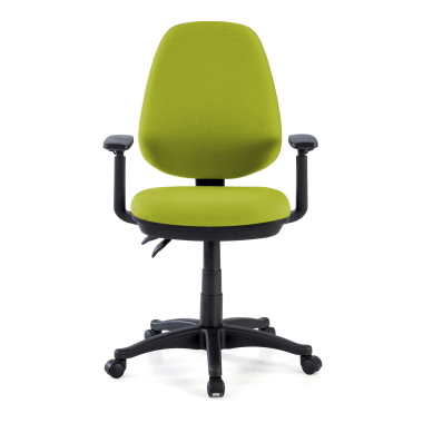 office chair green with arms fabric 1d adjustable armrests 10