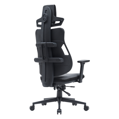 gaming chair gray phoenix fabric 3d adjustable armrests headrest 6