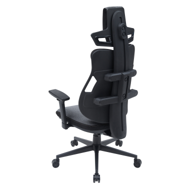 gaming chair gray phoenix fabric 3d adjustable armrests headrest 7