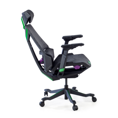 gaming chair green blooddragon mesh 6d adjustable armrests lumbar support headrest 7