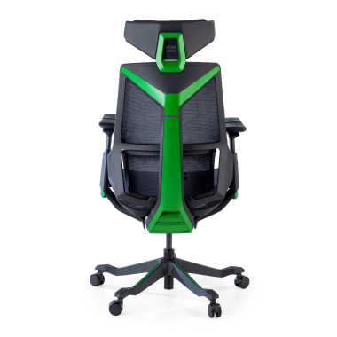 gaming chair green blooddragon mesh 6d adjustable armrests lumbar support headrest 6