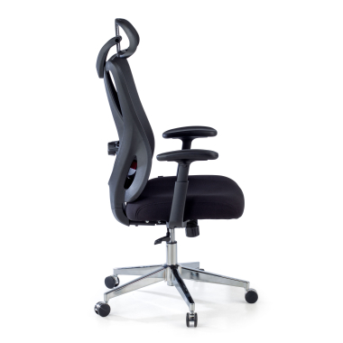 ergonomic chair black matrix mesh movable armrests lumbar support headrest 8