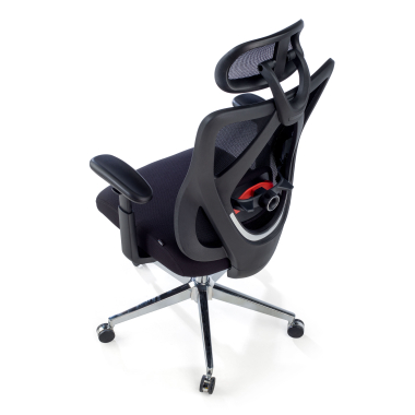 ergonomic chair black matrix mesh movable armrests lumbar support headrest 10