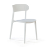 Visitor chair Moon, 4 legs, stackable