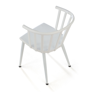 visitor chair white ember plastic no armrests 7