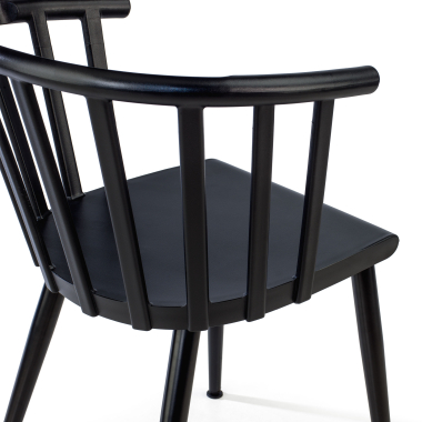 visitor chair black ember plastic no armrests 5