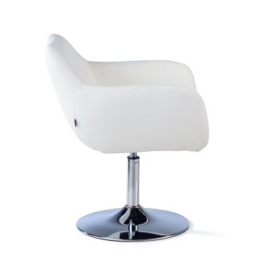 waiting room chair white space synthetic leather fixed armrests 4