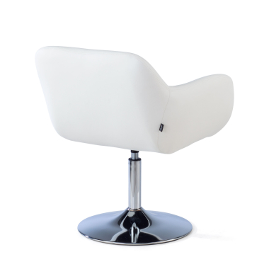 waiting room chair white space synthetic leather fixed armrests 7