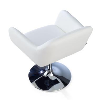 waiting room chair white space synthetic leather fixed armrests 9