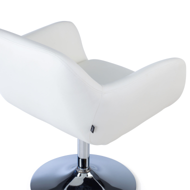 waiting room chair white space synthetic leather fixed armrests 6