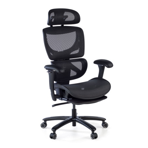 Sakura black Ergonomic Office Chair, reclining backrest