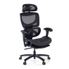Sakura white Ergonomic Office Chair, reclining backrest