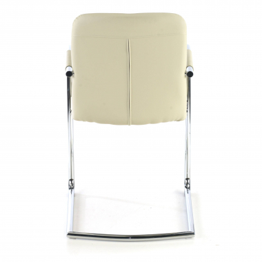 office chair outlet beige dallas synthetic leather fixed armrests 8
