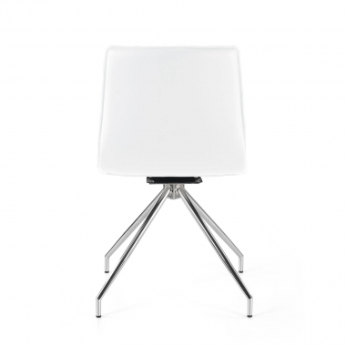 office chair outlet white alisa synthetic leather no armrests 7