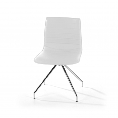 office chair outlet white alisa synthetic leather no armrests 8