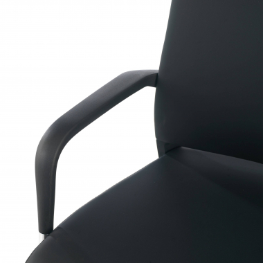 office chair outlet black bali synthetic leather fixed armrests 4