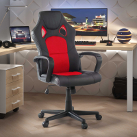 Montmelo Gamer Chair, Rocking Mechanism, Sports Design 210868 - (Outlet)