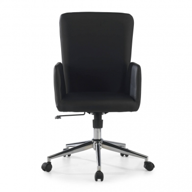 office chair outlet black bridget fabric fixed armrests 3