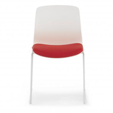 office chair outlet red swing fabric no armrests 4