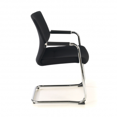 office chair outlet black adele synthetic leather fixed armrests 4