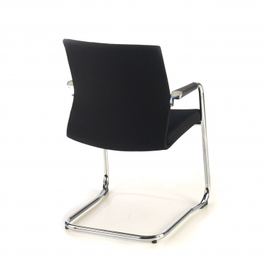 office chair outlet black adele synthetic leather fixed armrests 5