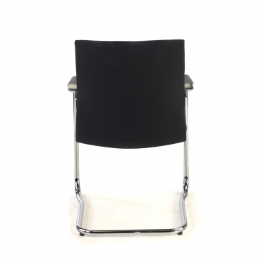 office chair outlet black adele synthetic leather fixed armrests 6