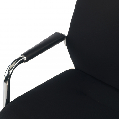 office chair outlet black adele synthetic leather fixed armrests 8
