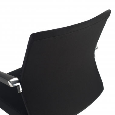 office chair outlet black adele synthetic leather fixed armrests 9